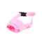 Pet Dog Soft Adjustable Mouth Muzzle Dog Mask - Pink