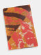 Women Artificial Cashmere Dual-use Colorful Irregular Stripes Zebra Print Fashion Warmth Shawl Scarf - Yellow