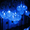 3 متر 20led بطارية فقاعة الكرة الجنية سلسلة أضواء حديقة حزب الميلاد الزفاف ديكور المنزل - أزرق