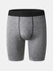Solid Color Breathable Stitching Design Sport Legging Running Stretch Shorts With Side Pockets - Grey
