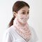 Sunscreen Scarf Ear-mounted Breathable Riding Face Mask Summer Quick-drying Printing Neck Mask  - 03