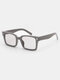 Unisex Full Square Frame HD Anti-UV Outdoor Sunshade Fashion Sunglasses - #06
