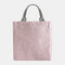 Women Insulated Picnic Outdoor Commute Meal Bag Handbag - Pink 2