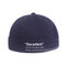 Men And Women Retro Cuffed Solid Color Hat Skull Cap Brimless Hats - Navy