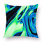 INS Style Abstract Colored Printed Short Plush Cushion Cover Home Art Decor Sofa Throw Pillow Cover - #12