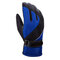 Women Mens Warm Waterproof Windproof Touch Screen Cycling Patchwork Gloves Full Finger Ski Gloves - Blue