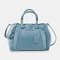 Женщины Дизайн 15,6-дюймовая сумка для ноутбука с твердым покрытием Многофункциональная сумка через плечо Сумка - синий
