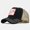 Animal Embroidered Net Hat Hip-hop Baseball Caps - #03