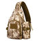 Nylon Casual Travel Tactical Army Camouflage Riding Bag Sling Bag Gym Bag Crossbody Bag For Men - #04