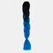 HalloweenColored Gradient Dirty Braids High Temperature Fiber Big Braids Ponytail Hair Extensions - 57