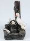 1 PC Ducks Family Garden Statue Animal Sculpture Resin Miniature Ducks Ornaments Crafts for Outdoor Yard Decor - #01