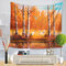 3D aquarelle paysage peinture tapisserie tenture murale maison chambre Art décor tapisserie tapis de pique-nique - #2