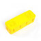 Honana HN-B60 Colorful صندوق تخزين الكابلات منظم الأسلاك المنزلية الكبيرة القوة غطاء الشريط  - الأصفر