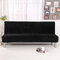 Soft Stretchy Silky Thicken Sofa Cover Elastic Full Cover Without Armrest Folding Sofa Bed Cover Sofa Cushion - Black
