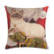 Cartoon Cat Pattern Cotton Linen Throw Pillow Cushion Cover Seat Car Home Sofa Bed Decorative Pillowcase - #8