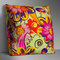 Housse de coussin perroquet tropical Double face maison canapé bureau Soft taies d'oreiller Art décor - #4