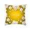 Golden Jingle Merry Christmas Linen Throw Pillow Case Home Sofa Christmas Decor Cushion Cover  - #4