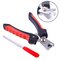 Pet Grooming Products High-Grade Nail Clippers Nail Scissors Safety Nail Clippers Sickle Two-Piece - Black & Red