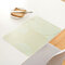Simple Geometric Waterproof Table Mats Pot Bowl Anti-Heat Insulation Pad - Off White