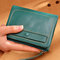 Women Genuine Leather Card Holder Wallet High-end Purse  - Green