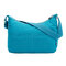 Waterproof Nylon Capacity Shoulder Bags Crossbody Bags For Women - Sea Blue
