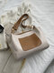 JOSEKO Ladies Faux Leather Fashion Multifunctional Large Capacity Handbag  Premium Tote Bag - Beige