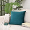 Nordic Solid Color Square Velvet Throw Pillowcase Soft Waist Pillowcases Rectangular Cushion Cover - #13