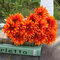 10PCS Sunbeam Gerbera Artificial Flower Daisy Bridal Bouquet Wedding Party Home Decor - Orange
