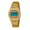 Trendy Digital Waterproof WristWatch Oval Dial Multifunctional Luminous Watch for Men - Gold