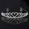 Elegante Boda Tiara nupcial Rhinestone Crystal Crown Pageant Prom Cabello Diadema - # 6
