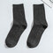 Ankle Socks Men's Socks Wild Solid Color Draw Men's Tube Socks Cotton Business Sports Socks - Dark Gray