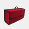 7 Styles Felt Car Storage Bag Multi-Function Trunk Car Supplies Tail Box - Wine Red