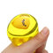 Moagem de gema de ovo transparente mole analgésico para apertar o estresse presente divertido para festa - Amarelo