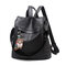 Multi-function anti theft Backpack Shoulder Bag For Women - Black 1