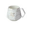 Nordic Style Ins Marble Керамический Чашка кружка неправильной формы Студенческий подарок Бизнес-офисная чашка - Белый