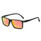 Mens Polarized UV-400 Lightweight Durable Outdoor Fashion Square Sunglasses  - C2