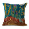 Vintage Style Little Bird Square Cushion Cover Square Pillow Case Home Office Sofa Decor - #8