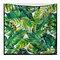 3D緑の葉のタペストリー熱帯植物の壁掛け農家の家の装飾テーブルクロスベッドカバー - D