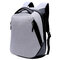 Large Capacity USB Charging Port Business Travel 16 Inch Laptop Backpack - Light Grey