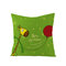 Merry Christmas Gingerbread Man Linen Throw Pillow Case Home Sofa Christmas Decor Cushion Cover - #7