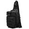 Nylon Camouflage Portable Multifunction Crossbody Bag Tactical Military Waterproof Chest Bag For Men - Black