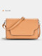 Women PU Leather Multifunction Large Capacity 6.5 Inch Phone Bag Money Clip Crossbody Bag - Yellow