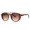 Men Women  Vintage Full-frame Anti-UV Sunglasses Outdoor Travel Square Sunglasses - 6