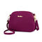 Women Nylon Casual Crossbody Bag Multi-pocket Casual Shoulder Bag - Purple