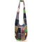 Women National Style Printed Art Cotton Crossbody Bag Shoulder Bag - #19