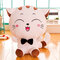 35/50/65/80 cm sonrisa Gato almohada corta felpa PP algodón relleno almohada niño regalo decoración del hogar juguetes - #5