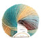 50gウール糸玉虹カラフルな編みかぎ針編みクラフト用縫製DIY布アクセサリー - 14