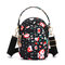 Women Print Floral Crossbody Bag Multi-pocket Phone Purse - #06