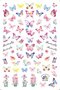 3D Colorful Waterproof Butterfly Nail Art Stickers Watermark DIY Colorful Tips Nail Decals Manicure - 5