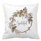 Water Color Punpkin Printed Cotton Linen Cushion Cover Square House Decorative Pillowcase - #8